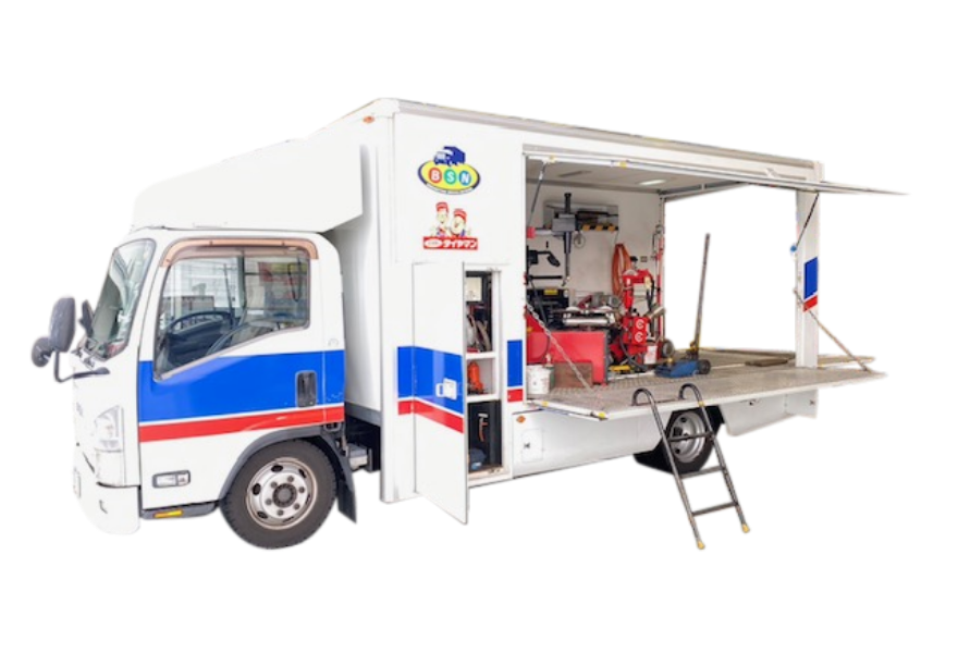 出張作業用サービスカー
